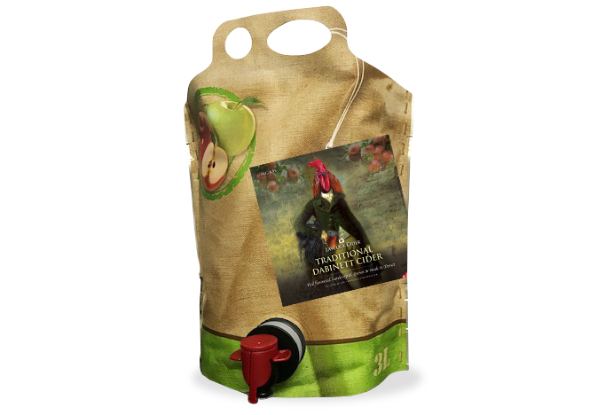Dabinett Cider - 3ltr Pouch -- Out of Stock until Jan 2021